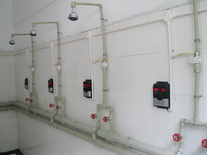 校园澡堂水控系统 水控刷卡机浴室水控机