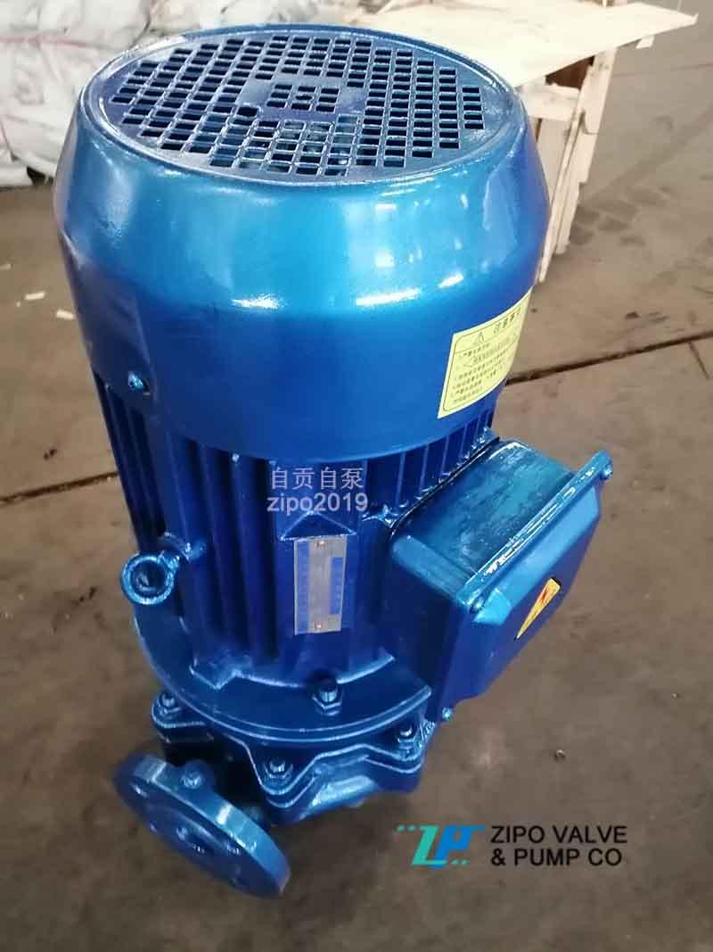 自贡自泵水泵ZISG立式管道泵增压泵