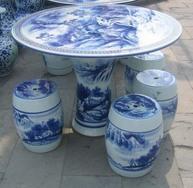 景德镇厂家生产销售 商务礼品 园林用品 居家用品-陶瓷桌、陶瓷凳
