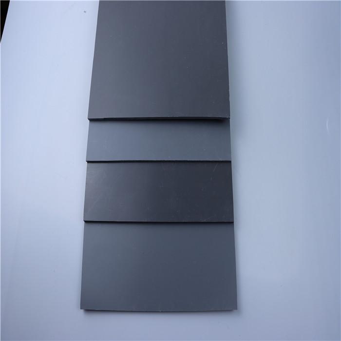 高硬度PVC硬板 灰色深灰色10mm工程垫板