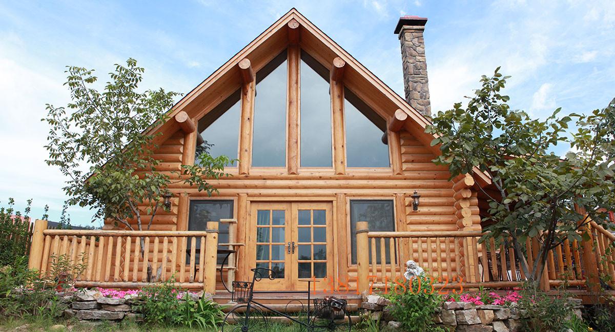 防腐木屋搭建木结构别墅景观园林木质产品