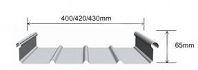 0.9mm铝镁锰直立锁边板屋面板