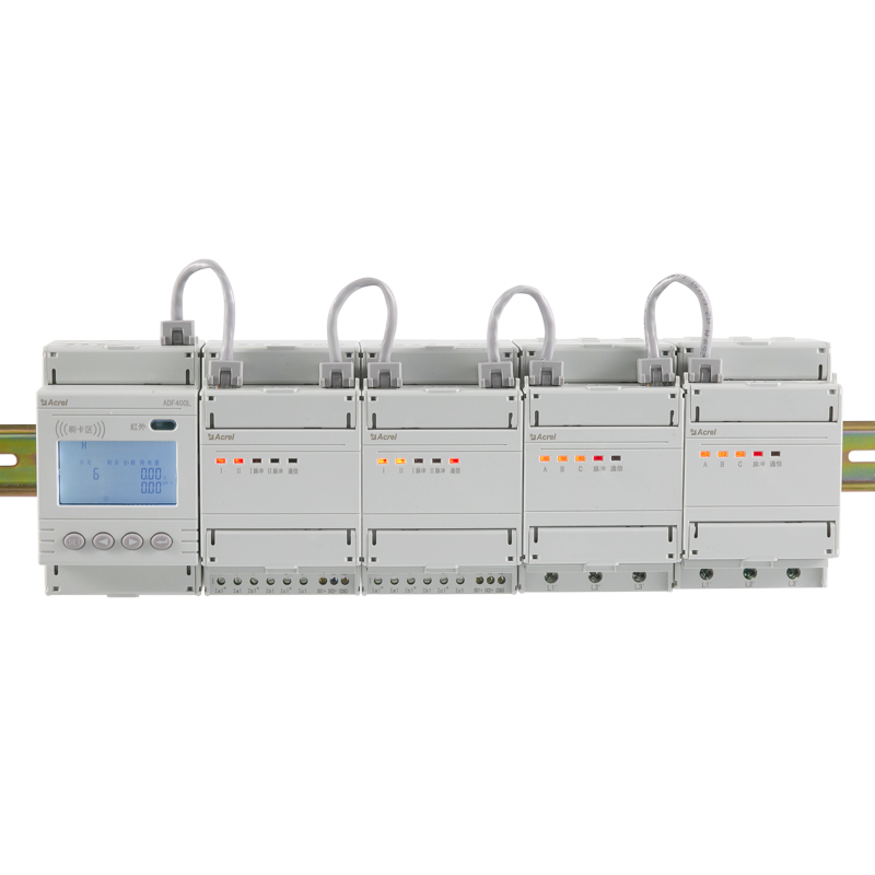  安科瑞 ADF400L 预付费型电能表 多用户多回路单相三相混合组合