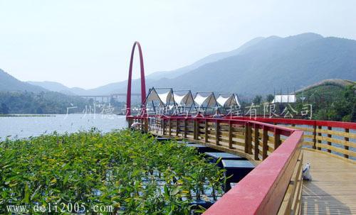 深圳东部华侨城景观浮桥、水上栈桥