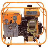 HPE-2A单动式汽油机液压泵 汽油机液压泵站 快速接头