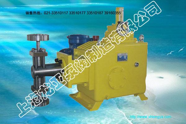 J-DR系列柱塞式计量泵(超高压不锈钢计量泵)