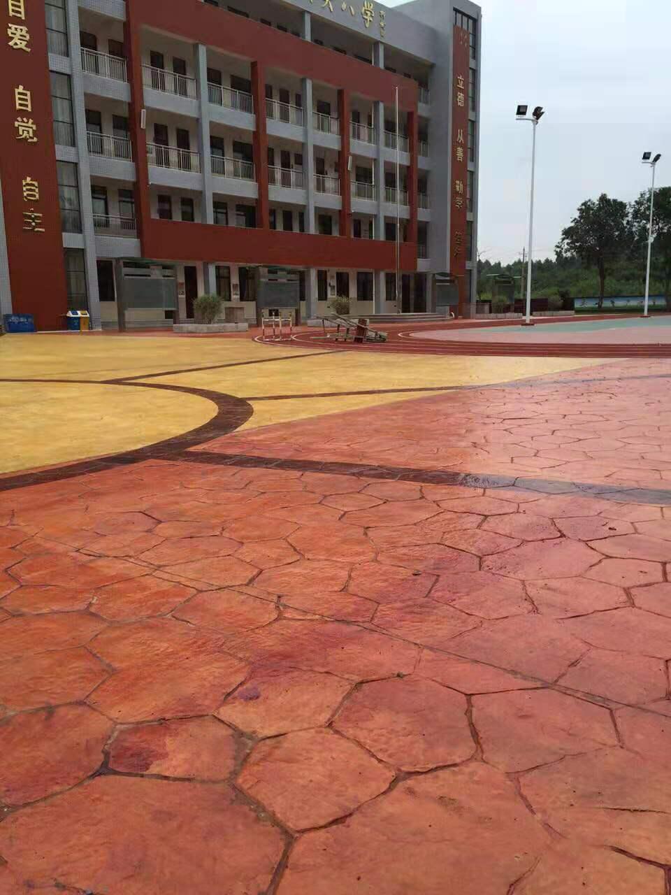 北京艺术复古混凝土彩色压花地坪模具材料生产