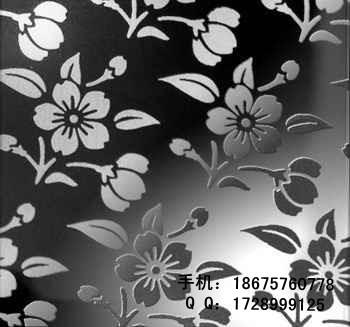 304黑钛不锈钢花纹板