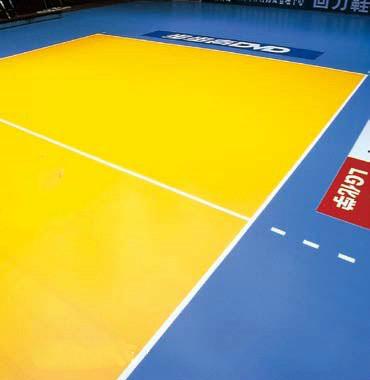 塑胶运动地板LG运动场馆专用地板运宝PVC地板