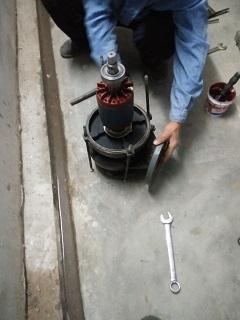 川源水泵 更换轴承漏水维修