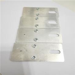 批量冲压加工铝连接片 压铆铝排 导电铝排