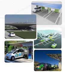新能源电动汽车充电站