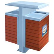 钢木清洁箱|钢木垃圾桶|钢木分类垃圾桶