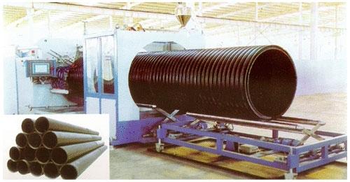 PE碳素螺旋波纹管机器生产线设备