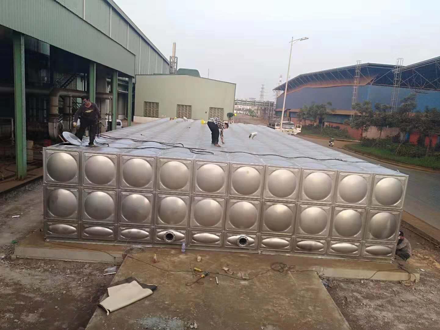 湛江方形保温水箱厂家直销，焊接式消防水箱安装，组合式保温水箱价格