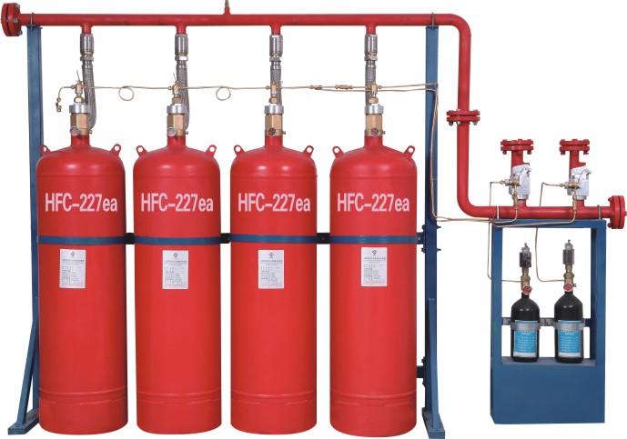 七氟丙烷气体自动灭火系统（固定式）