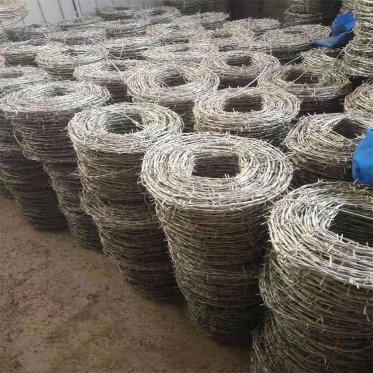 河北镀锌刺绳厂家供应新余有刺铁丝网不锈钢刺绳