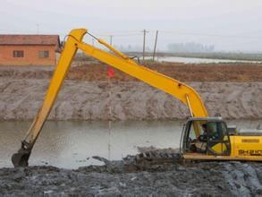 水陆 挖掘机出租水上挖机租赁