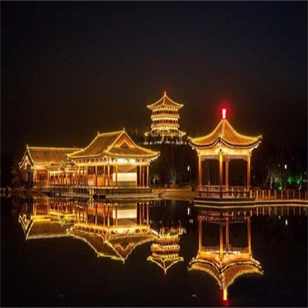 济南led路灯工程公园照明亮化设计