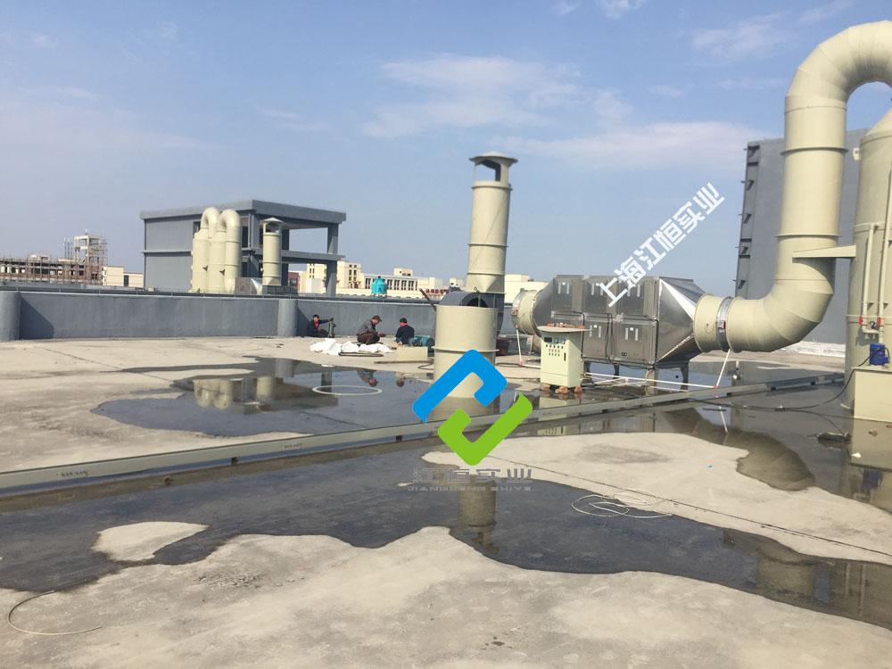 浙江温州塑料废气处理设备车间烟气处理设备