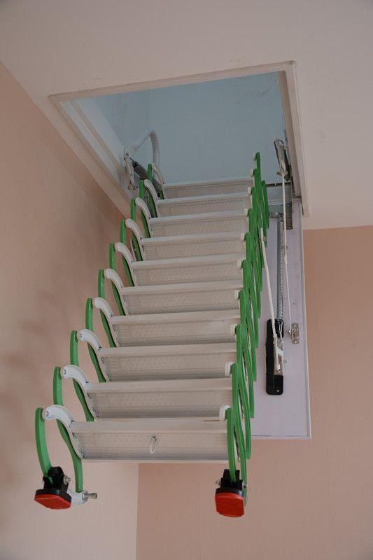 电动阁楼伸缩楼梯 家用伸缩楼梯
