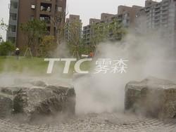 供应人造雾—上海万科新里程景观雾效