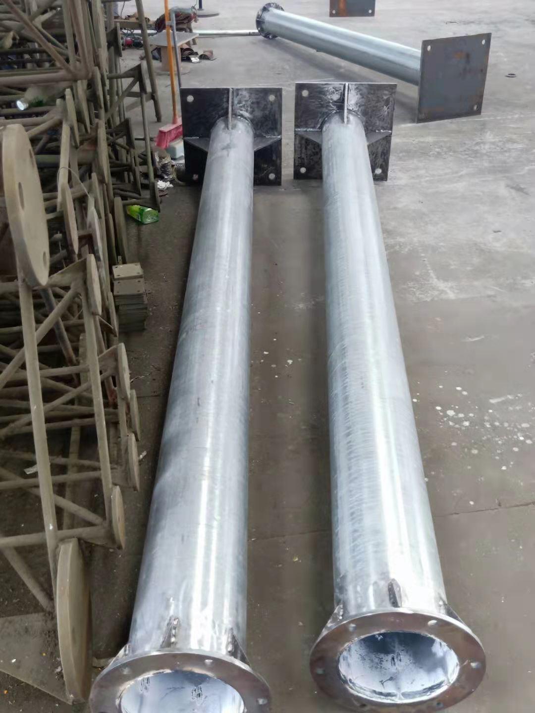 11米GH系列环形钢管避雷塔 圆柱形避雷塔 避雷针塔厂家直供