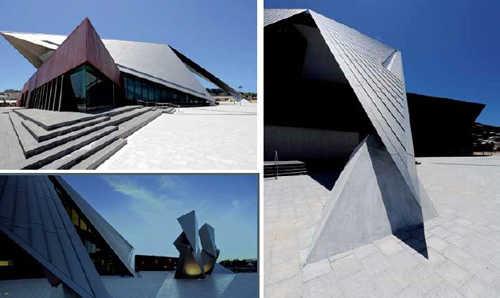 65-400型铝镁锰屋面板大型钢结构金属屋面制作安装由杭州展鸿建筑新材料公司提供