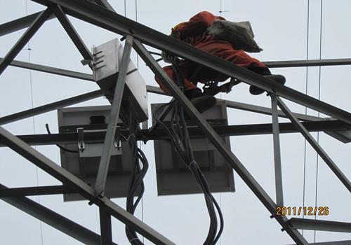 输电线路杆塔倾斜度在线监测系统结构特点