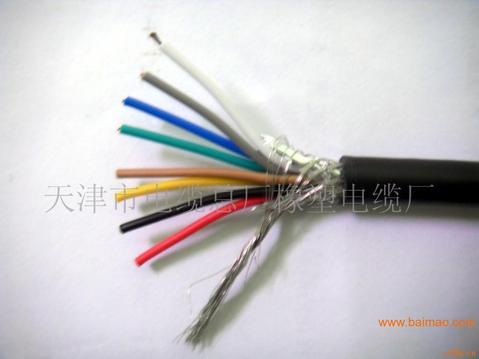 绝缘PVC护套二芯绞合屏蔽控制软电缆