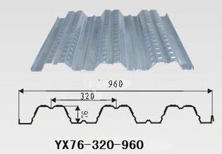钢结构楼承板YX76-320-960