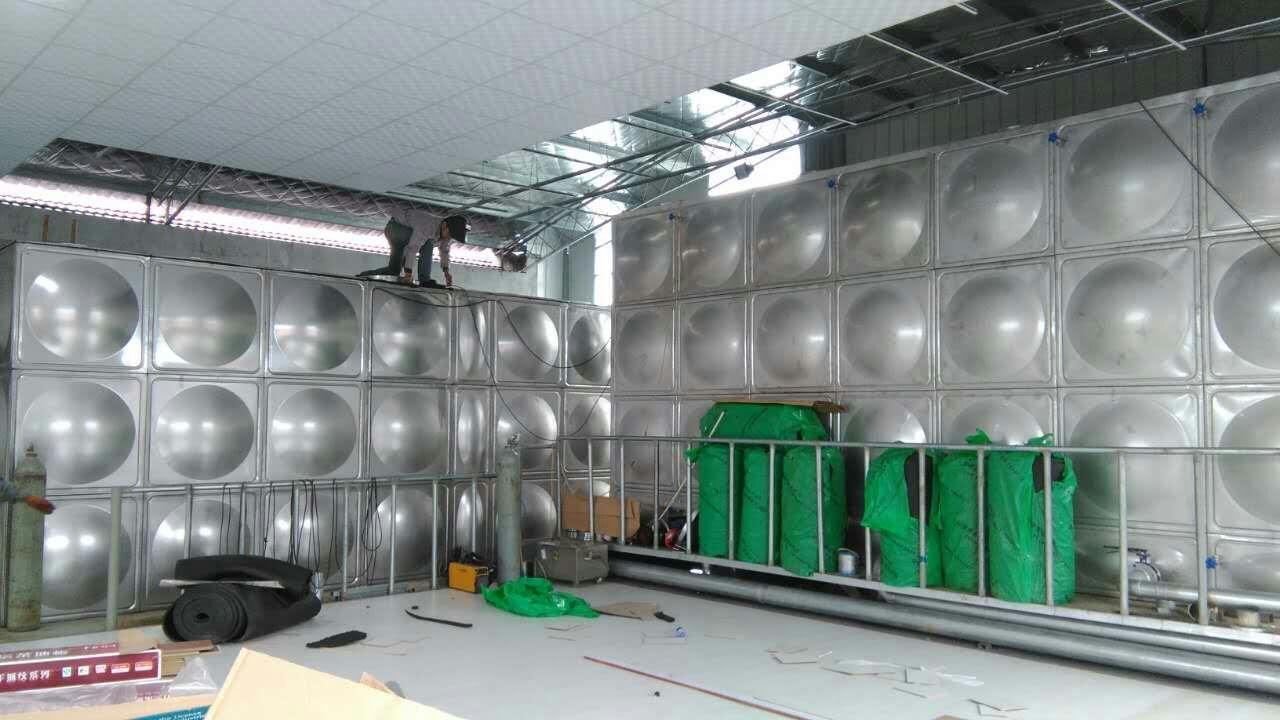 1-1000吨方形不锈钢拼装水箱