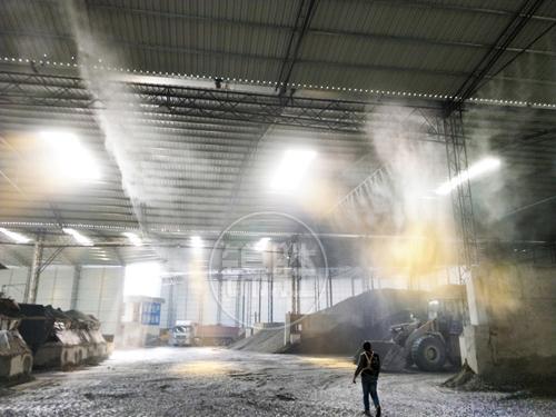 矿场水雾除尘-高压喷雾降尘-厂房车间工业喷雾除尘
