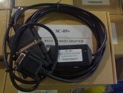 三菱PLC编程电缆SC-09+(黑色)带IC隔离