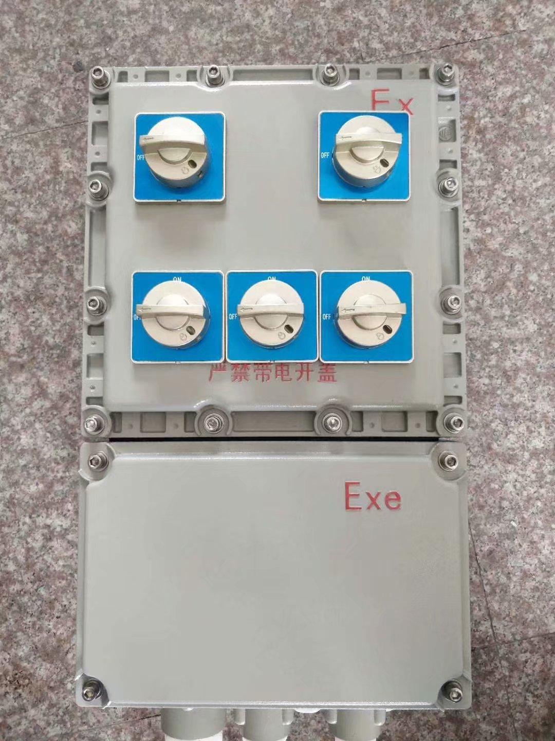 BXM53-12K正反转防爆照明配电箱-防爆开关箱