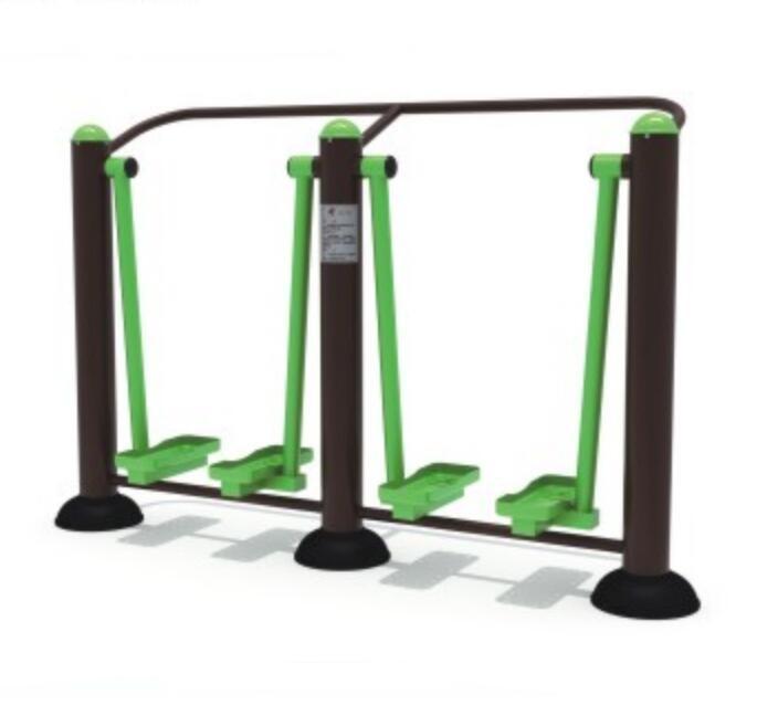 公园户外健身器材体能康复设施漫步机扭腰器太极推手健身路径生产厂家