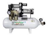 ?气动增压泵 空气增压泵SY-215用于工厂气源不足