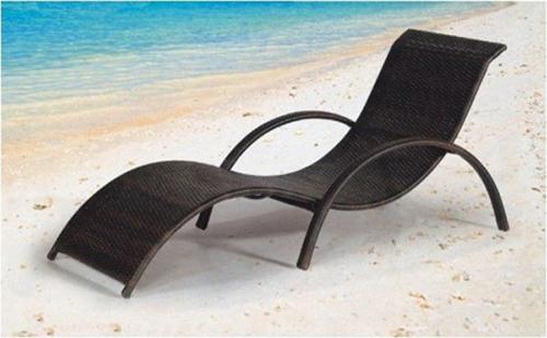 供沙滩,椅休闲椅,藤编躺椅