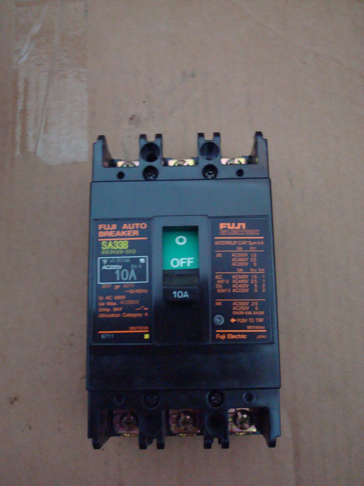 富士（FUJI）EA33AC3/5/10/15/20/30ASA603R600A低压电气总代理