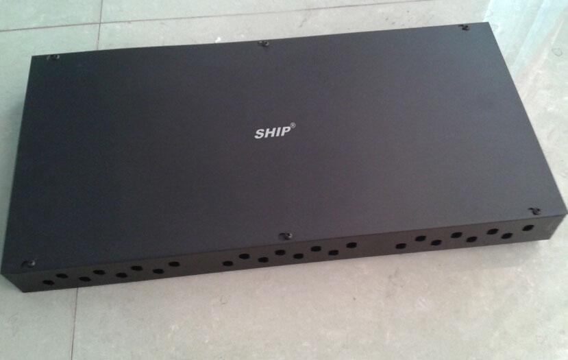 SHIP一舟24口ST/SC口光纤配线架 一舟24芯光纤盒