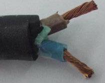 橡套电缆 JHS 4x2.5mm2 耐磨 防水 潜水泵电缆