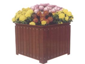 塑木花箱花盆