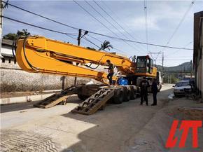 云南加藤32米挖掘機加長臂銷售