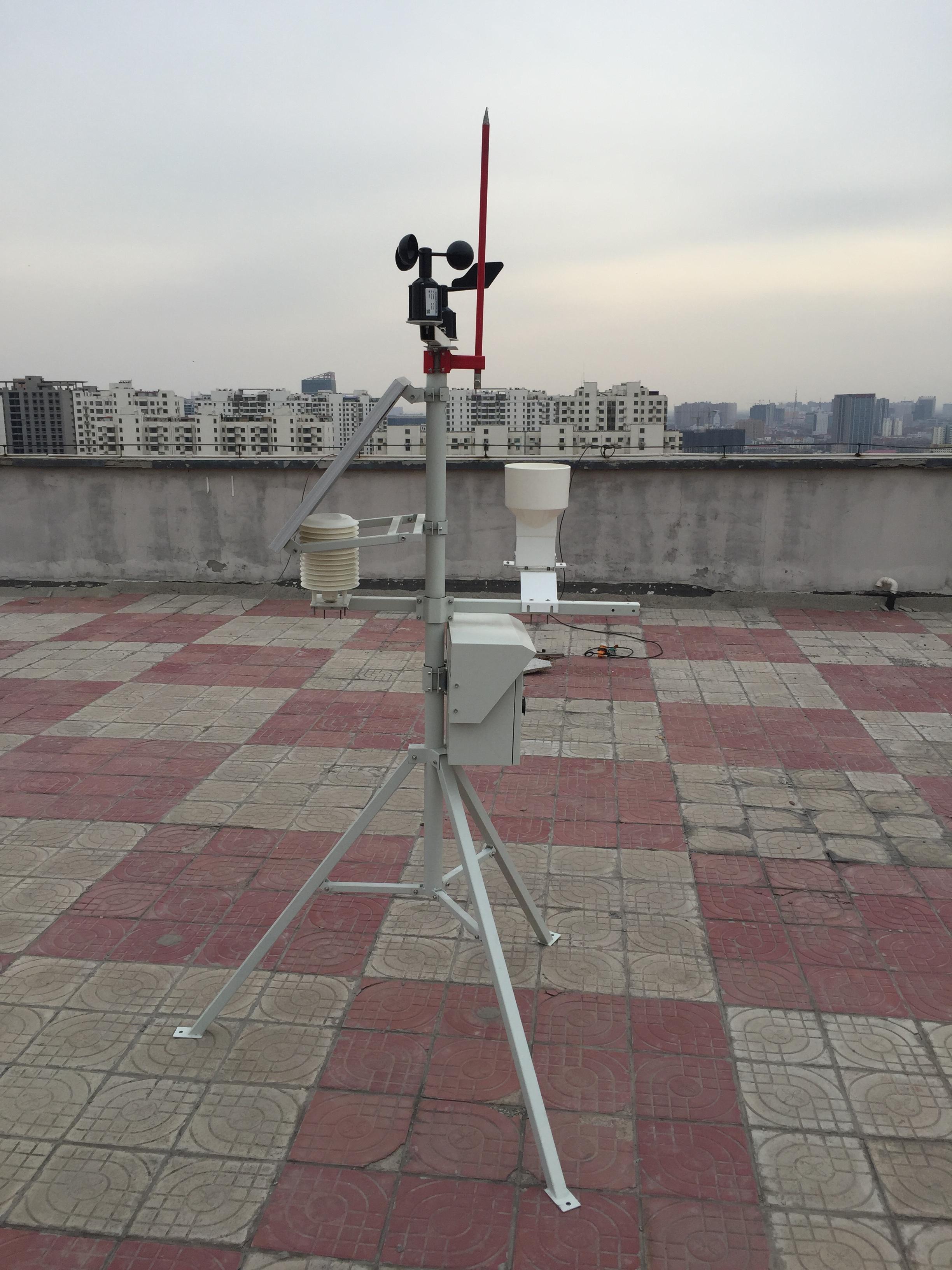 六要素新型自动气象站温湿度风速风向监测