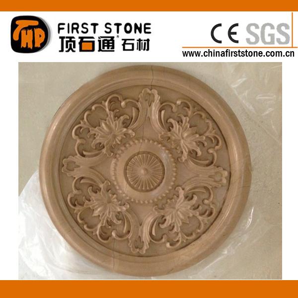 米黄色大理石雕刻板FSMP-111