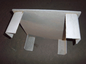 楼顶屋面防嗮纤维水泥隔热架空板凳