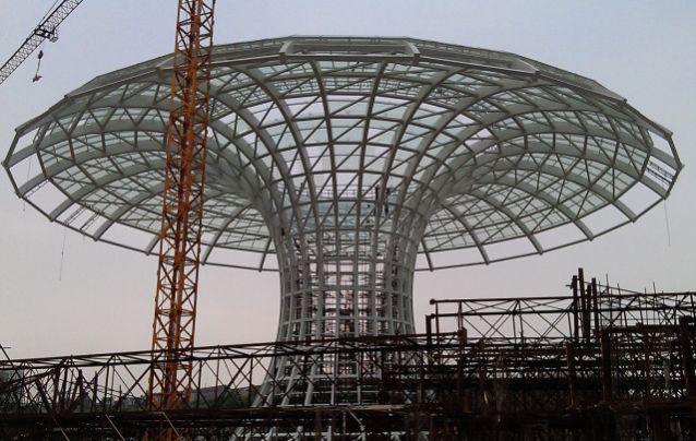 装饰装修空间造型异形钢结构网架钢桁架工程