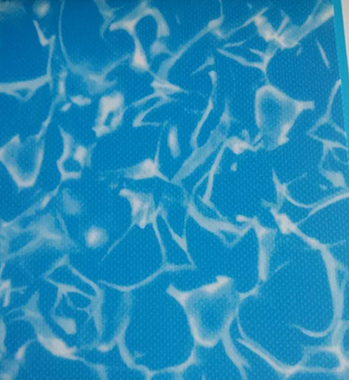 仿水波纹融科泳池防水胶膜
