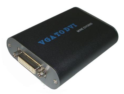 朗讯VGA转DVI视频转换器 模拟信号转数字信号