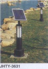 金海公园景区太阳能草坪灯监控杆庭院灯